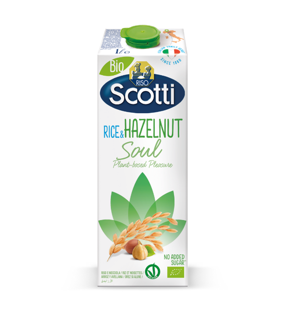Fasting drink / Scott / Rice, with nuts, lactose-free, gluten-free 1 l