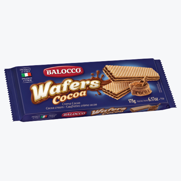 Waffle / Balocco / with cocoa 12*175g