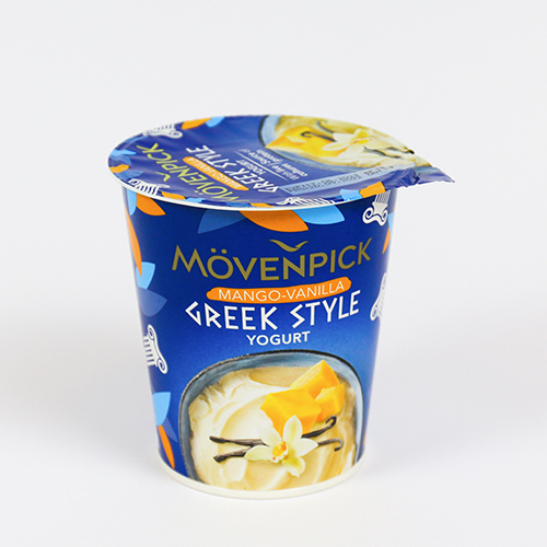 Yogurt /Movenpick/ Greek yogurt with mango-vanilla protein / 12*400g