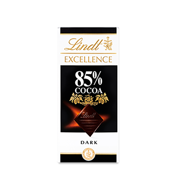 Chocolate bar 85% / Lindt / 100 gr