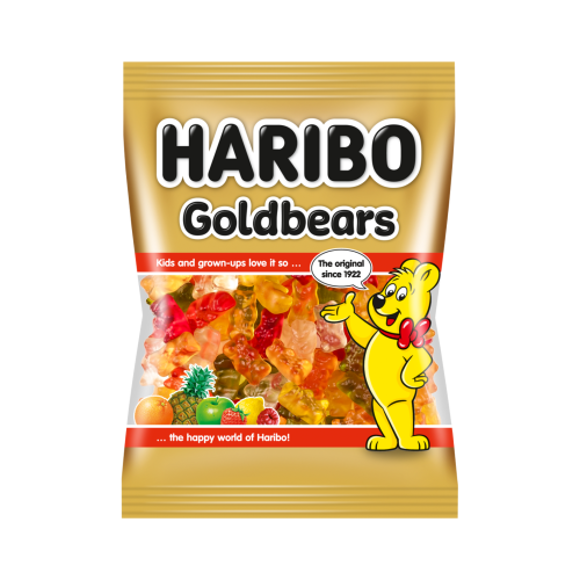 Gummy candy Haribo Golden Bears / 80 gr.