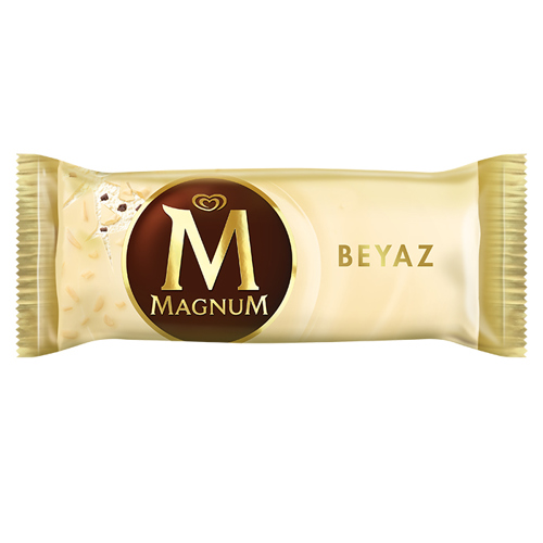 Ice cream / Algida Magnum with white chocolate / 110 ml