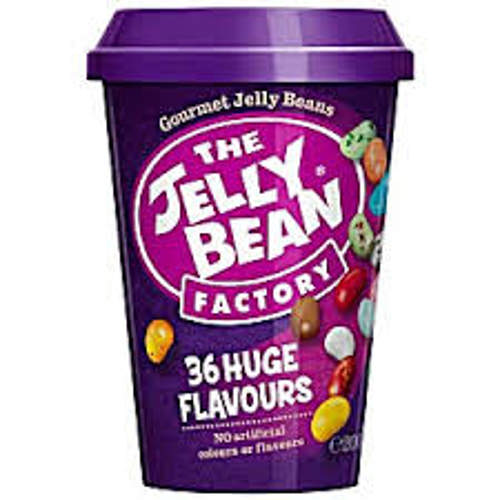 კანფეტების ასორტი ჭიქაში / Jelly Beans Factory 36 სხვადასხვა გემოთი 12ცx200გრ. /