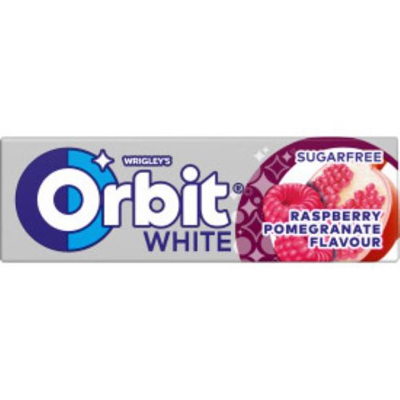 Orbit chewing gum white raspberry-pomegranate 14 g 10*(600)