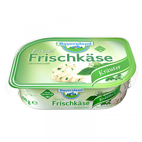 Cottage cheese / Bayernland / with herbs 200 gr