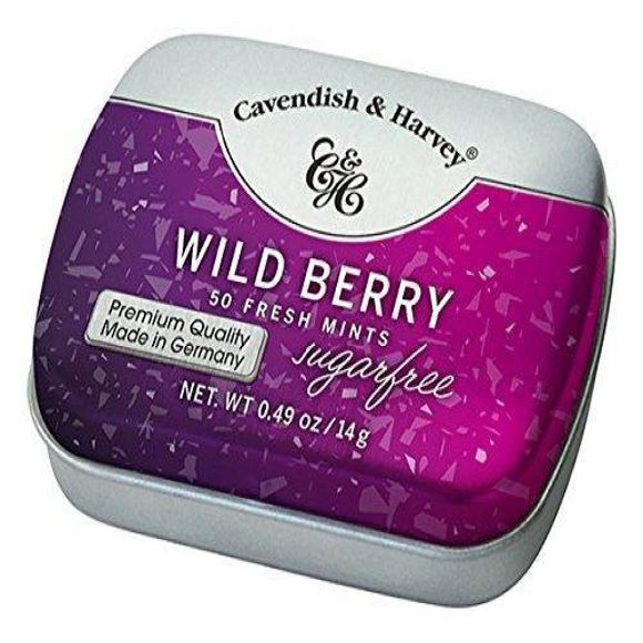 Candy without sugar berries / C&H / 14 gr