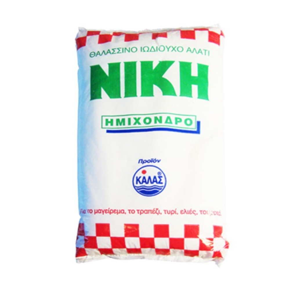 მარილი / niki იოდიზ. / გოლდენ coarse / 1000გრ