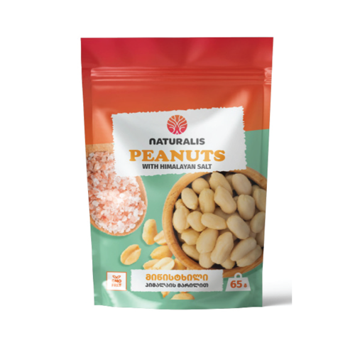 Ground nuts with salt / Naturalis 65 g