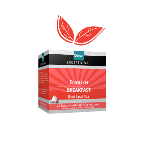 Black tea / Dilmah / "Favorite" English breakfast 6 * 40 gr