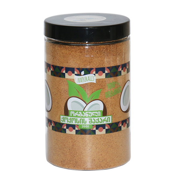 Coconut sugar Naturalis 260 g.