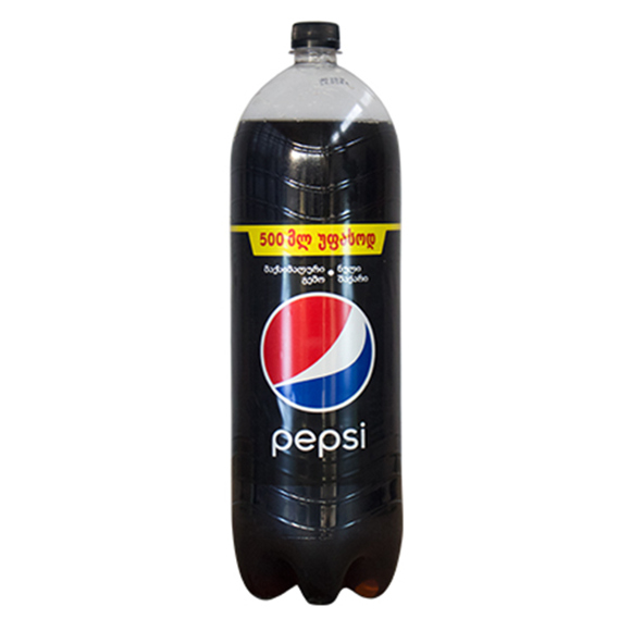 Soda drink / Pepsi Black / 2.5 l