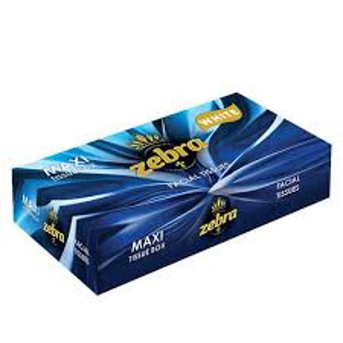 ZEBRA Facial Tissue BOX 100 pcs (ზებრა სახის საწმენდი 100ც)