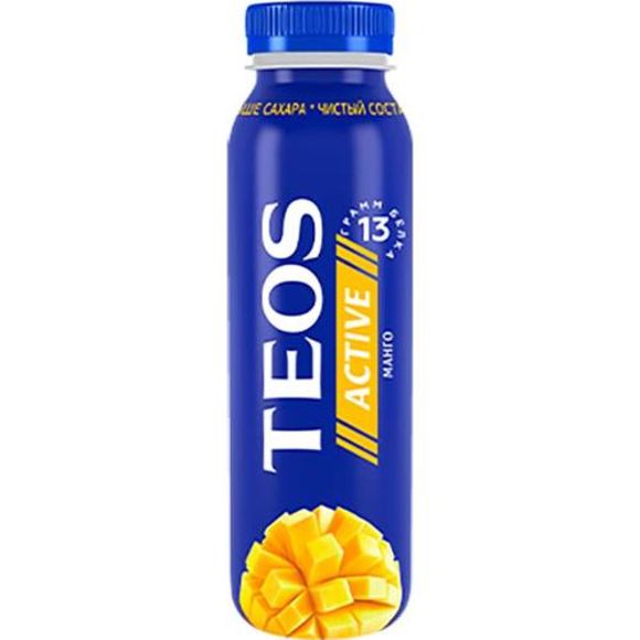 Drinkable yogurt / Savushkin product / "TEOS" mango 1.8%, 6*260 g