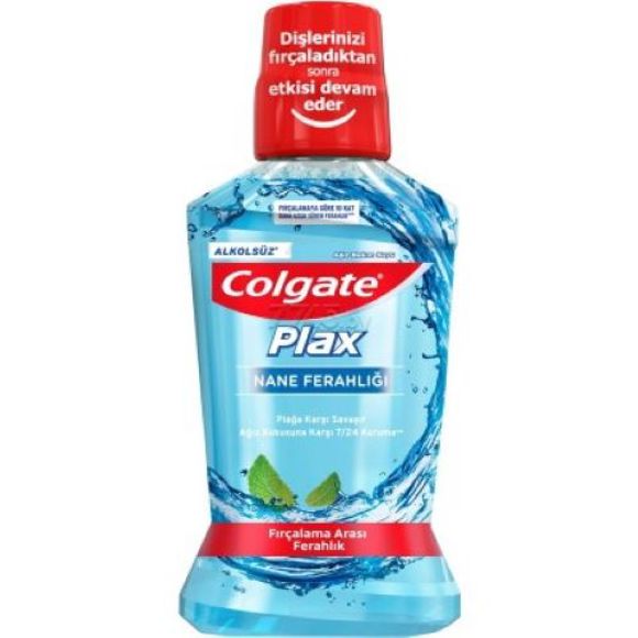 COLGATE PLAX  COOL  MINT 250 მლ. პირის ღრუს სავლები