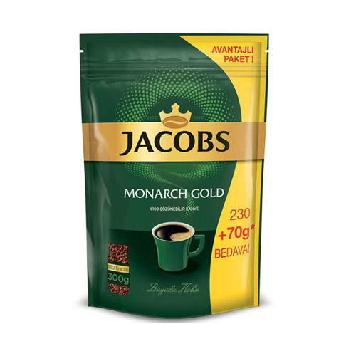 Instant coffee / Jacobs Monarch / 230 gr + 70 gr