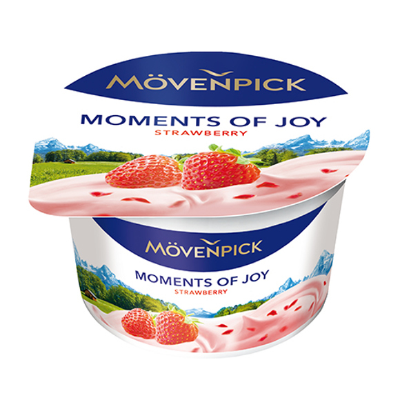 Yogurt /Movenpik/ with strawberries 20*100 g