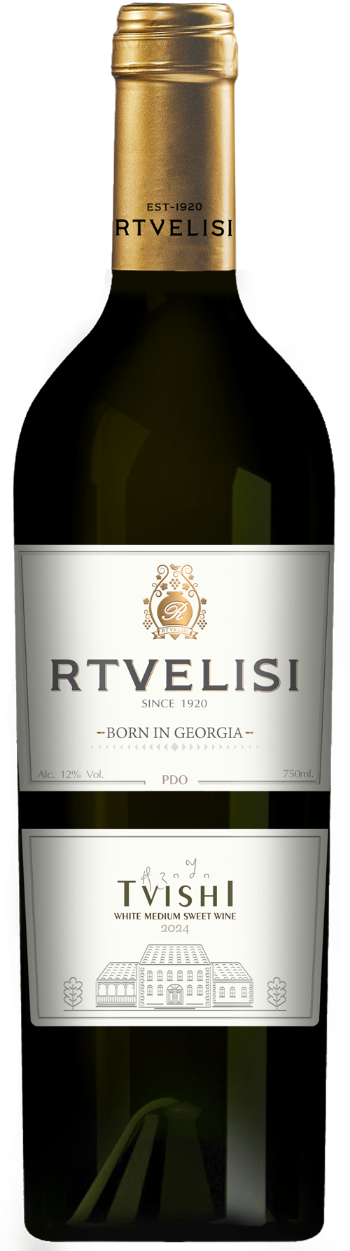 ღვინო / ტვიში / რთველისი  / 0,75 ლ