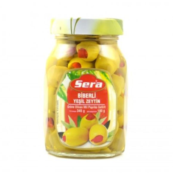 Olives / Sera / Green Bulgarian pepper 803946/12 * 345 gr