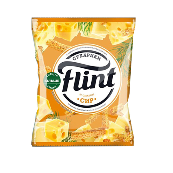 Crackers / Flint / Cheese flavor / 70 gr