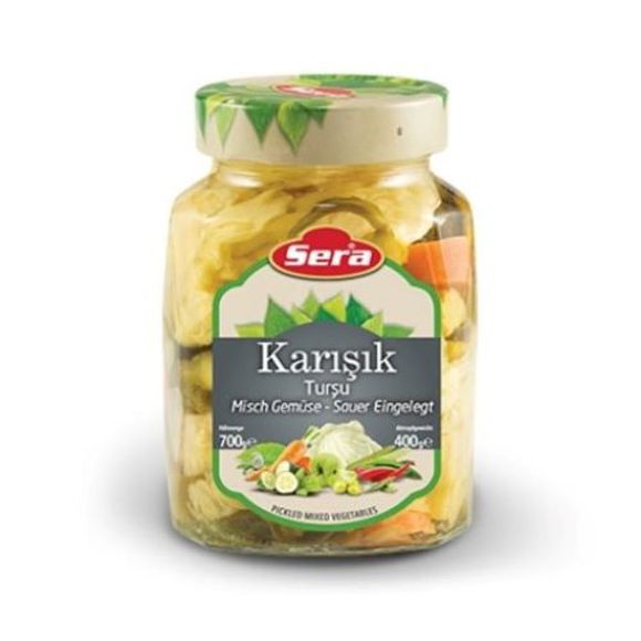 Canned vegetables / Sera / Assorted vegetable marinade 700 gr