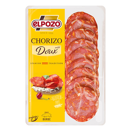 Elpozo "Chorizo" with chopped pepper 80 gr