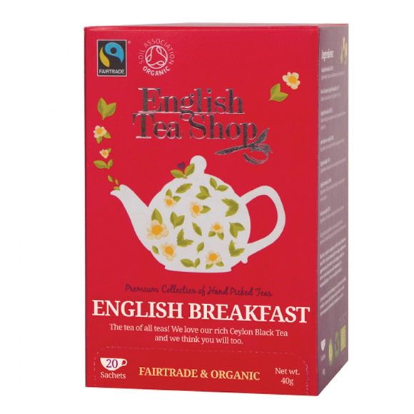 English Tea shop - ცეილონის შავი ჩაი - ინგლისური საუზმე, 40გ