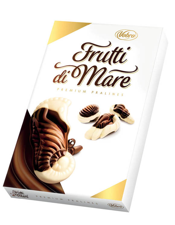 ბომბონერი /Vobro/ "ფრუტი დი მარე"/ საშობაო /12*185 გრ