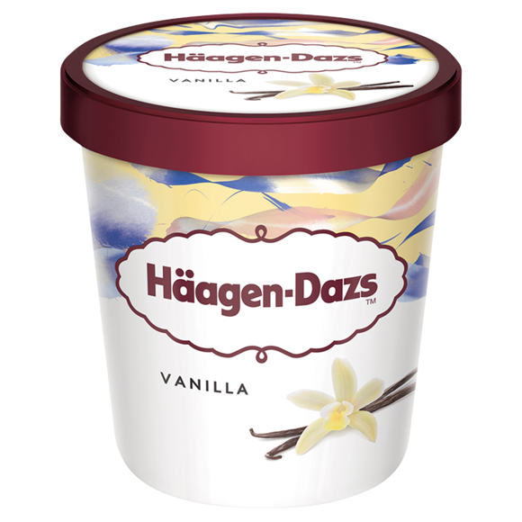 ნაყინი / HAAGEN DAZS / ვანილის 8*460 მლ