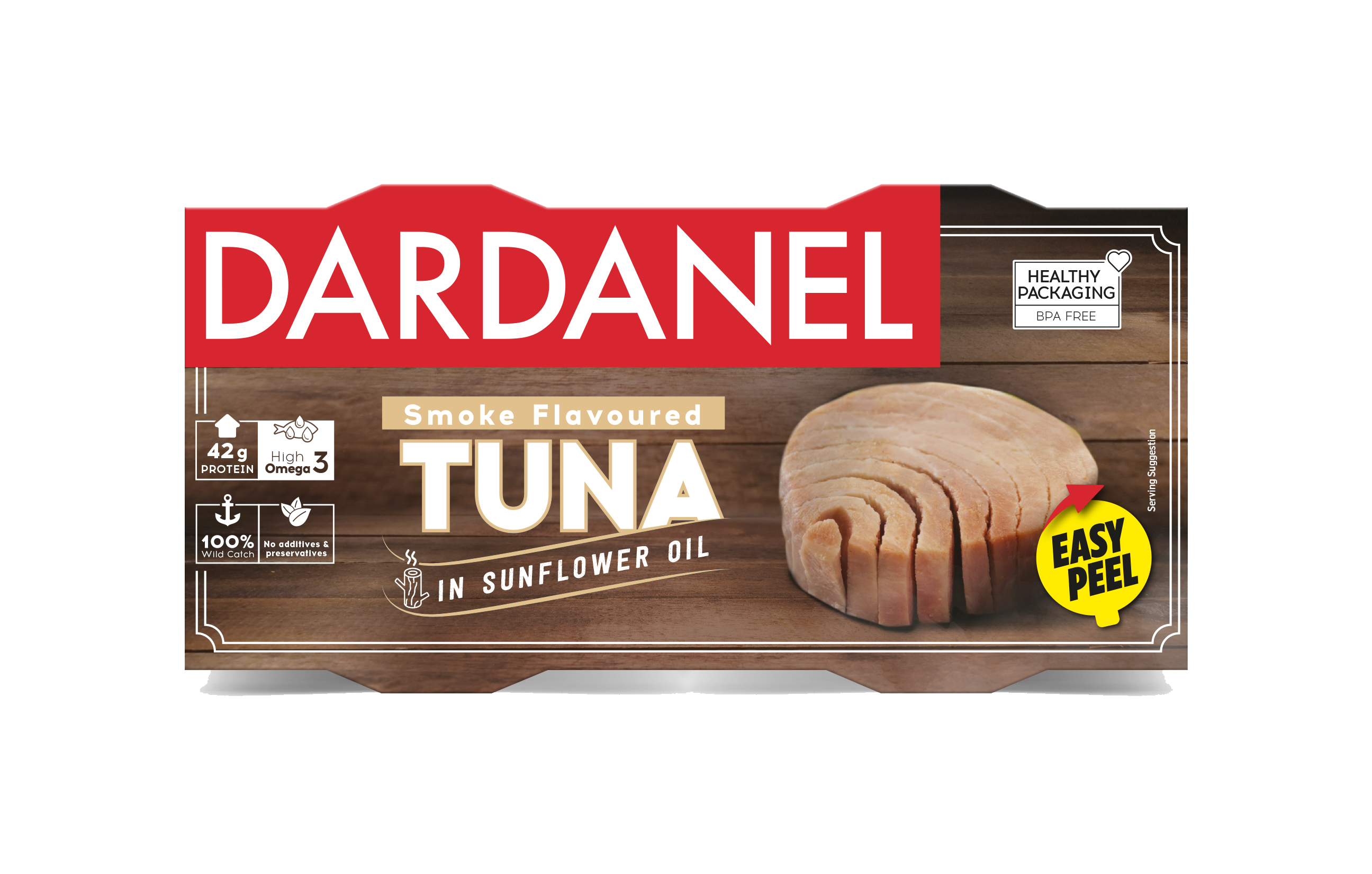 Canned fish /Dardanel/smoked tuna in sunflower oil 140 g #2
