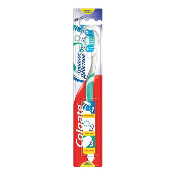 Toothbrush / tricolor