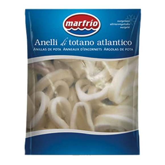 Squid / Marfrio / rings / 6*1 kg