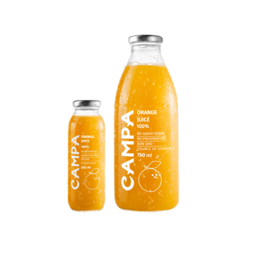 Orange juice 100% / Campa / 0.750 l