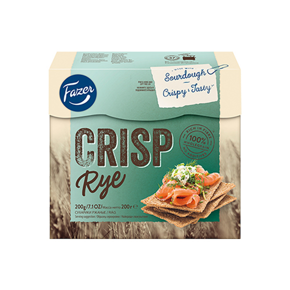 Crispy bread / fazer / rye 9*200 gr