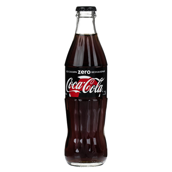 Soda drink / Coca-Cola without sugar / 0.330 l