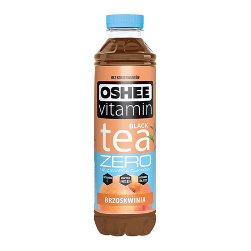 Iced tea / OSHEE / without sugar / peach / with vitamins / 6*555 ml