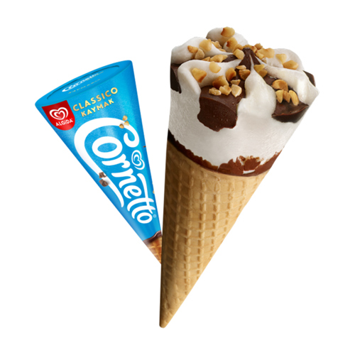 Ice cream / Cornetto vanilla 24 * 125 ml