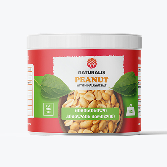 Roasted peanuts with Himalayan salt Naturalis / 150 g