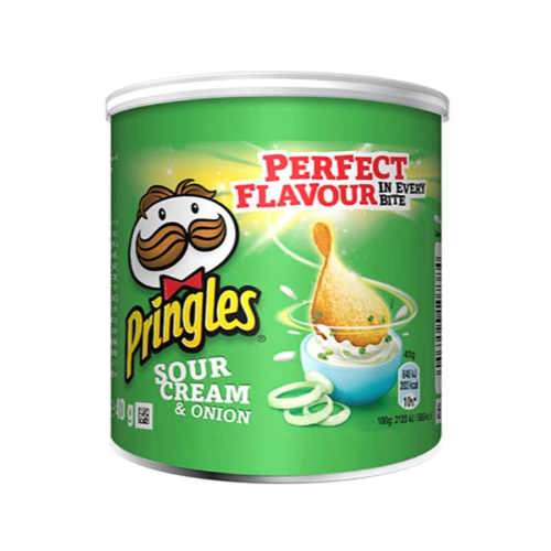 Chips / Pringles sour cream onion / 40 gr