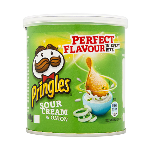 Chips / Pringles sour cream onion / 40 gr