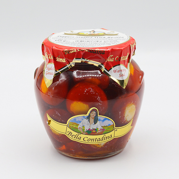 Bulgarian pepper / Bella Contadina / with ricotta filling 6*550g (580ml)