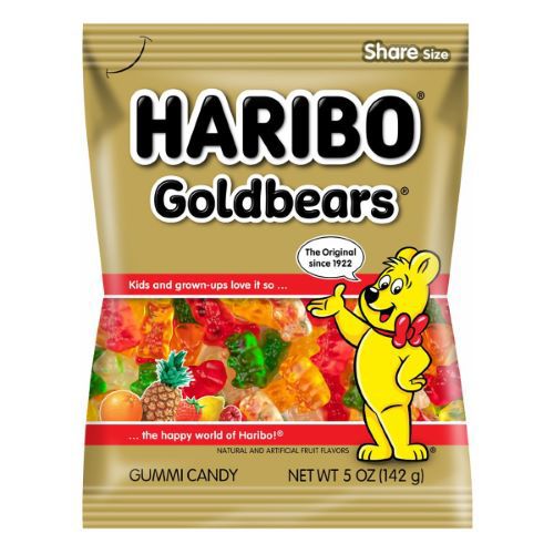 Gummy candy / Haribo Golden Bears / 150 gr