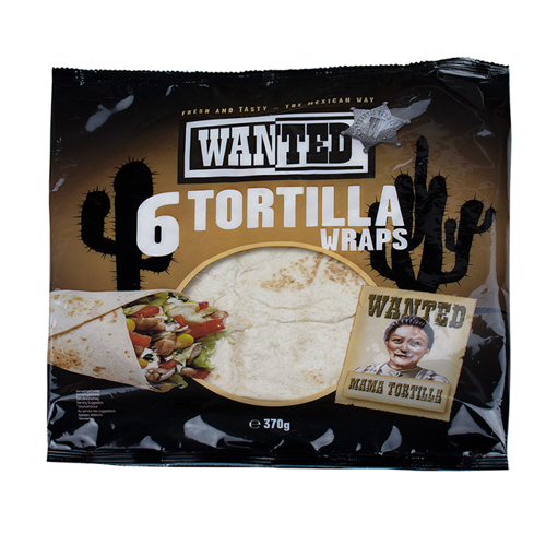 Tortilla / Ok Snacks / Wheat Flour, 370g