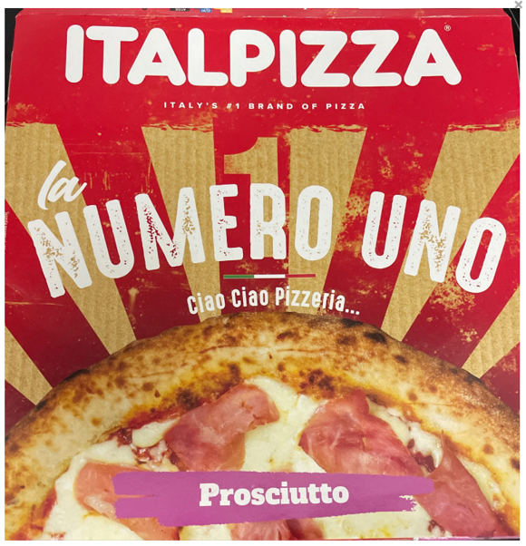 პიცა /Italpizza/ პროშუტო 029908 5*430 გრ