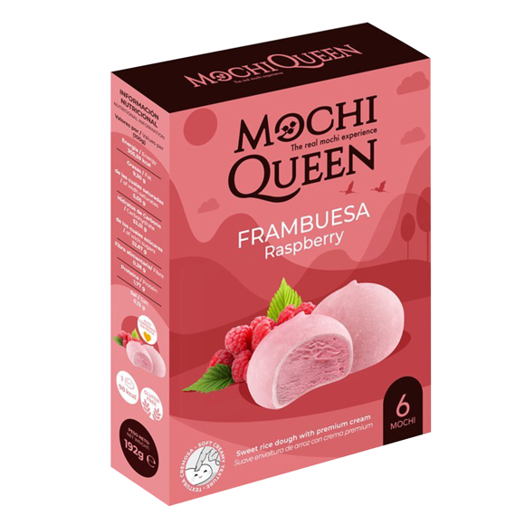 მოჩი/Mochi Queen/ჟოლოს უგლუტენო 10*192გ