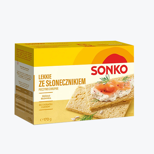 Crispy bread/Sonko/with sunflower 10*170g