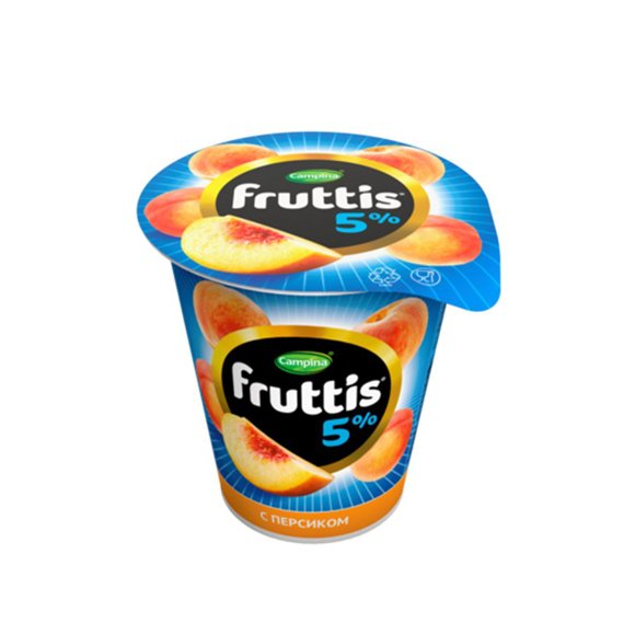 Yogurt / Fruttis Cream Peach 5% / 320 gr