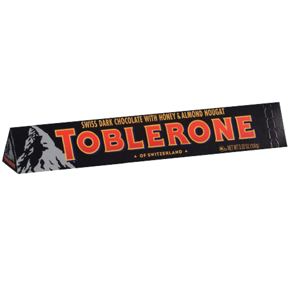 Chocolate / Toblerone / Swiss dark chocolate honey and almond nougat 20*100g