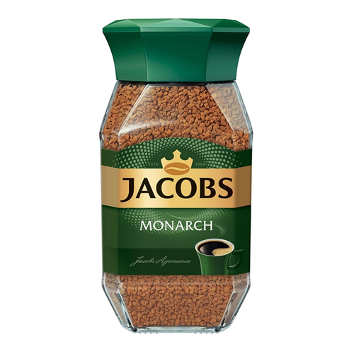 Instant coffee / Jacobs Monarch / 190 g glass