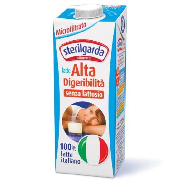 Milk / STERILGARDA / Ultra-pasteurized lactose-free 1-1.2%, 10 * 1l