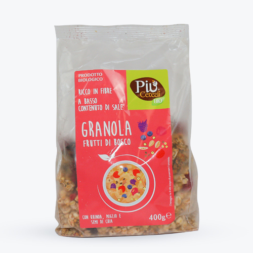 Organic granola/Lameri/with berries 4*400g